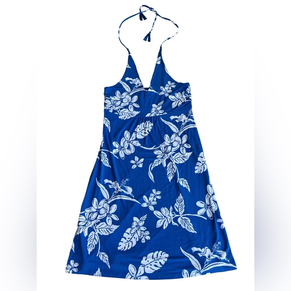 Tommy Bahama Hawaiian Print Halter Dress Size Small - Picture 1 of 5
